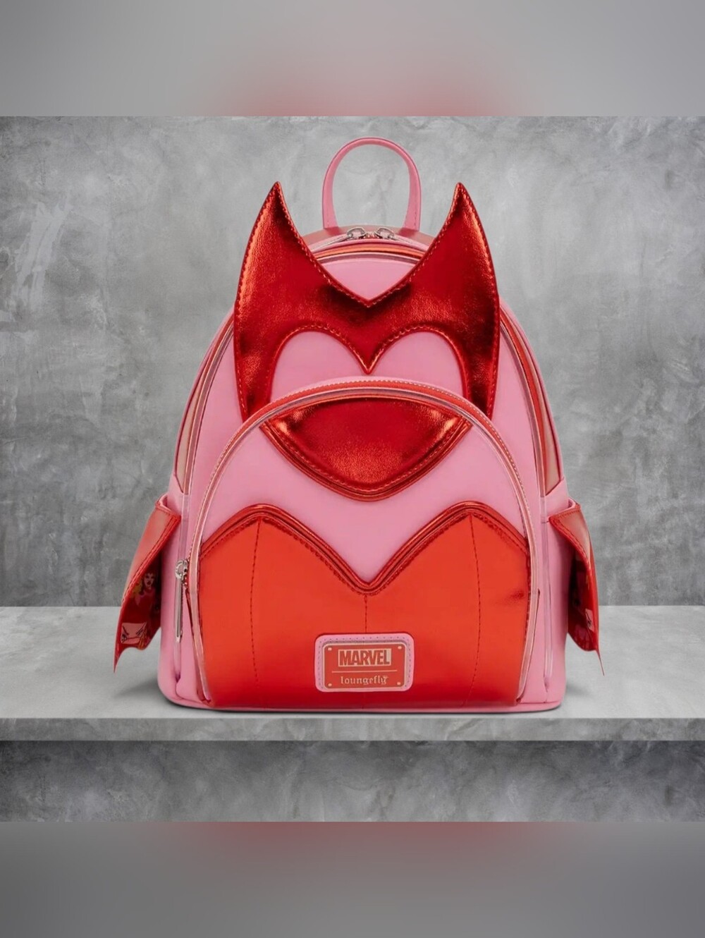 NWT Loungefly Scarlet Witch Wanda Cosplay Light-Up Mini Backpack